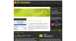 Desktop Screenshot of oraspeed.com